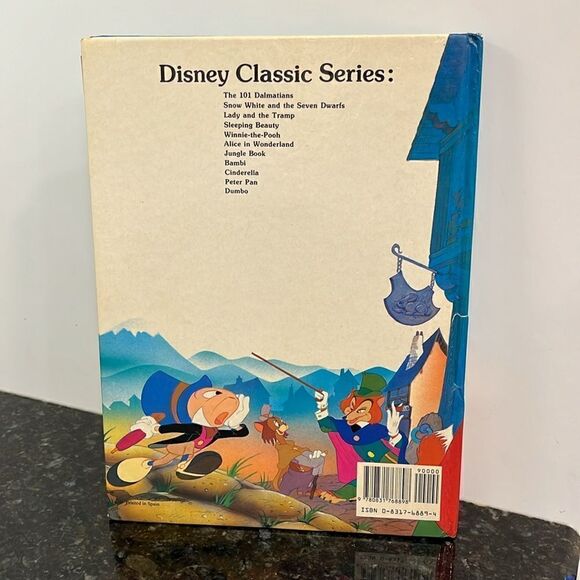 Vintage 1986 Walt Disney Pinocchio Gallery Books Hardcover Collectible - Picture 3 of 9